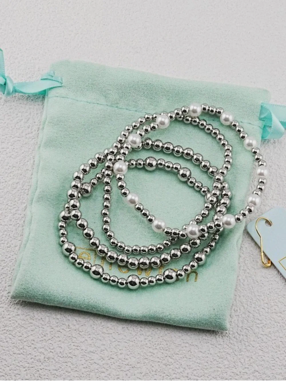 Enewton 4-Piece Silver Bracelet Set